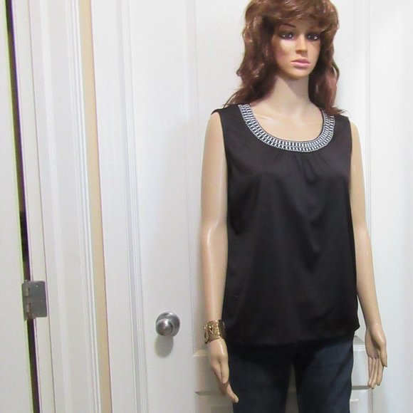 Black Top Tan Jay Petite -Medium - Picture 5 of 6